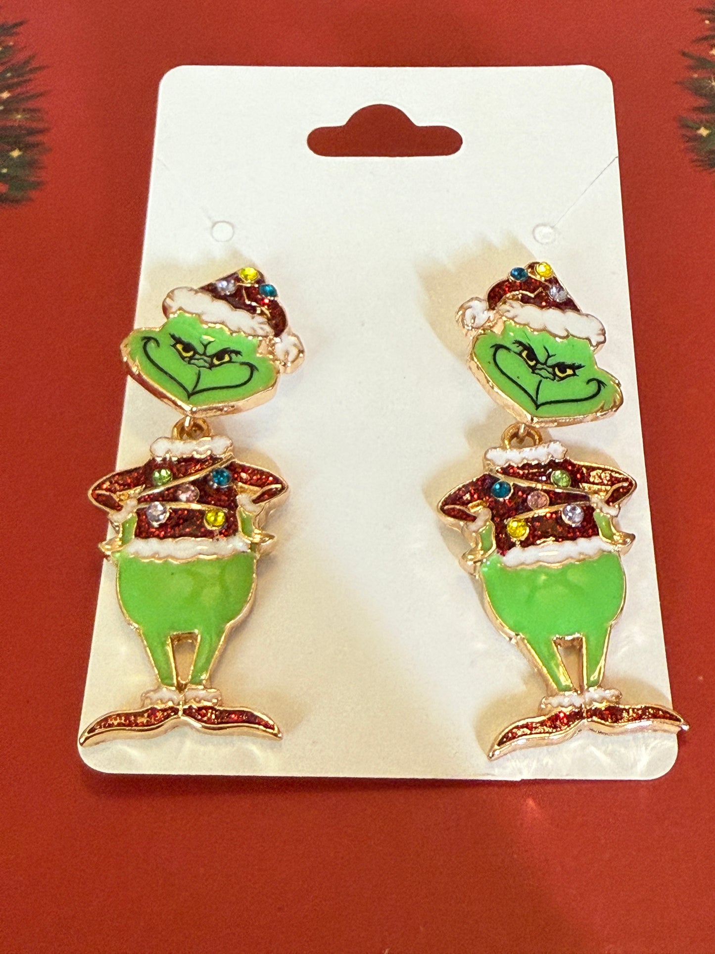 Grinch Earrings