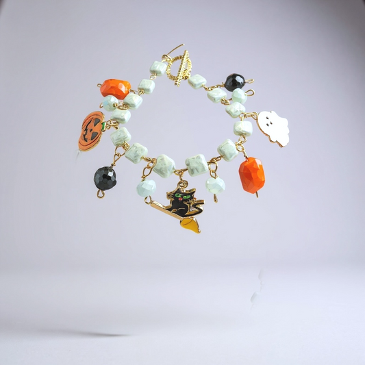 Halloween charm bracelet